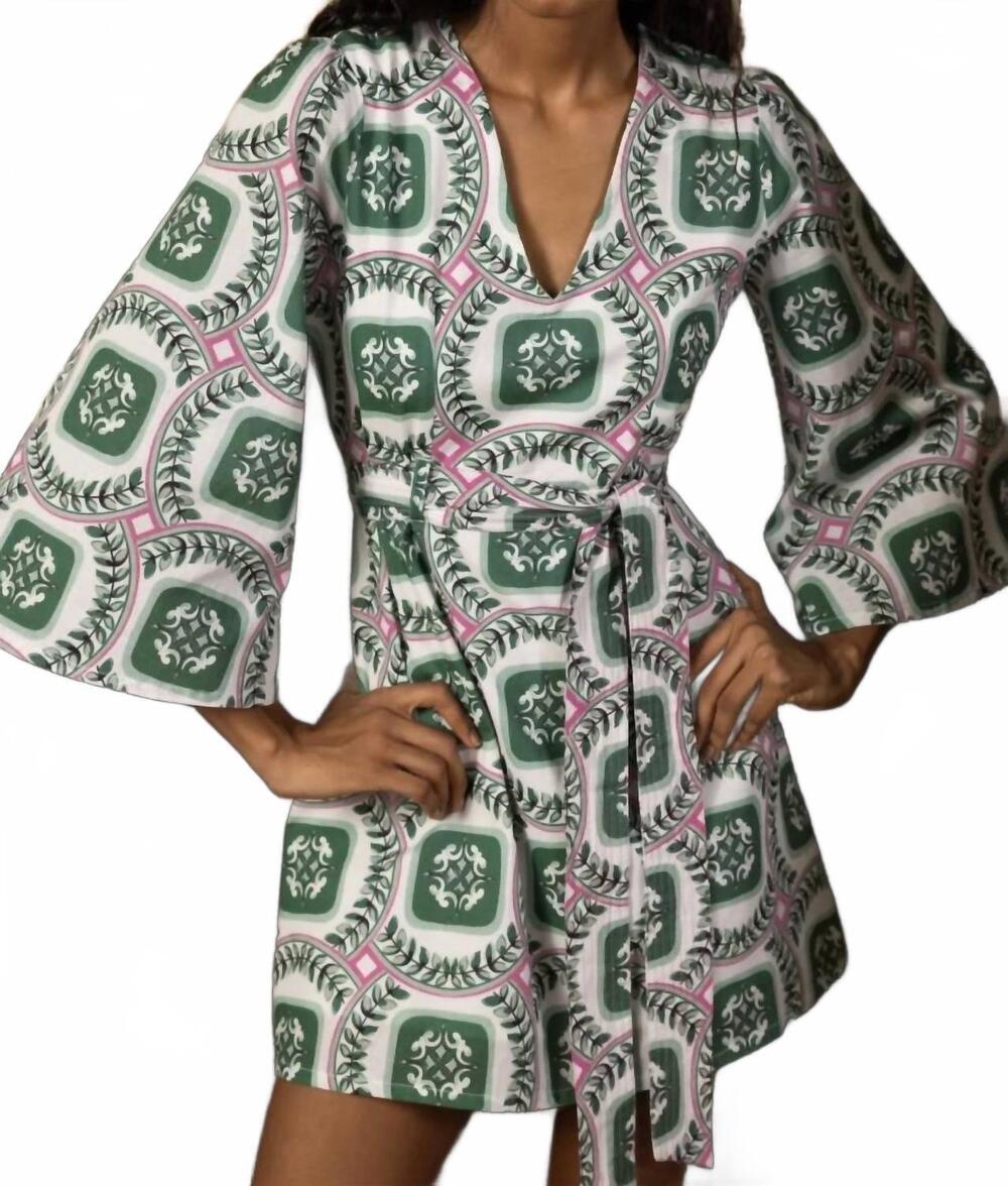 NEW BEYOND BY VERA kennedy dress in green